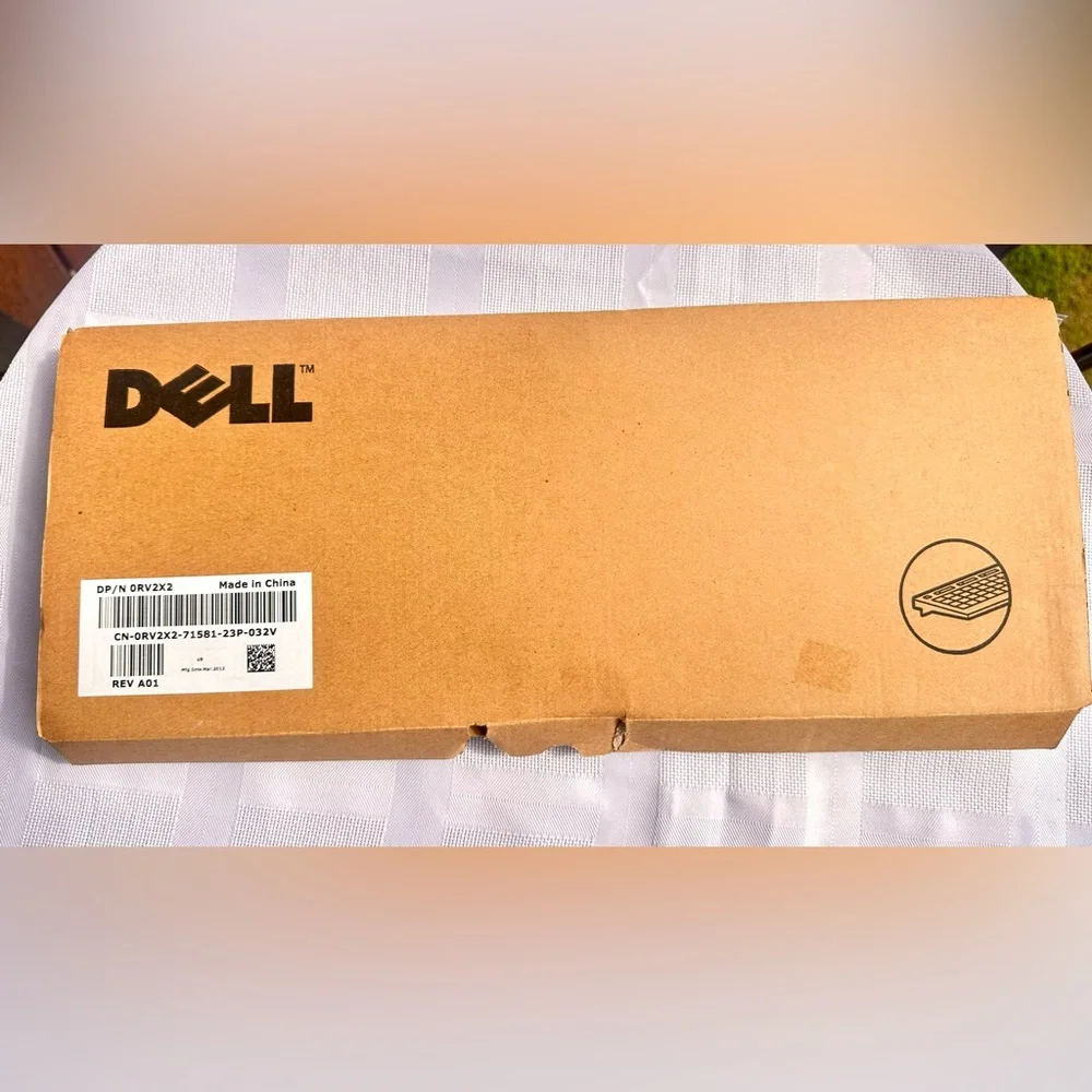 Dell USB Keyboard KB2521 w/Box TESTED Works